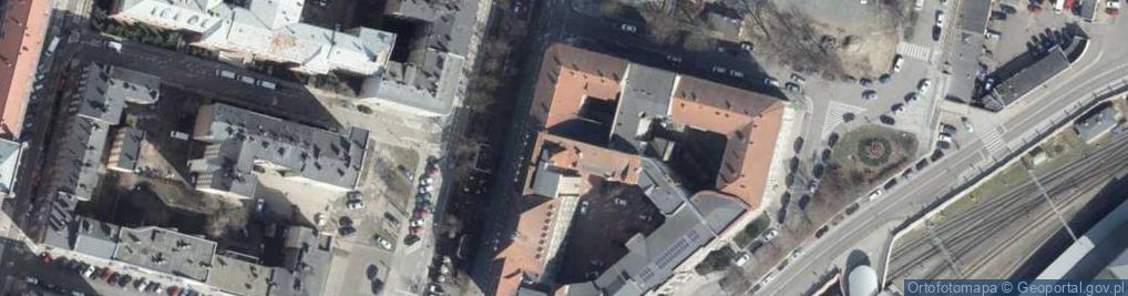 Zdjęcie satelitarne Przedsiębiorstwo Wielobranżowe Europex -Wojciech Bieńkowski