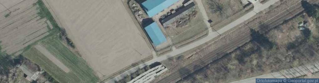 Zdjęcie satelitarne Przedsiębiorstwo Wielobranżowe Farmer Mirosław Krakówka