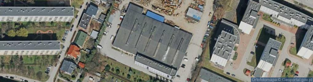 Zdjęcie satelitarne Przedsiębiorstwo Wielobranżowe Geomex