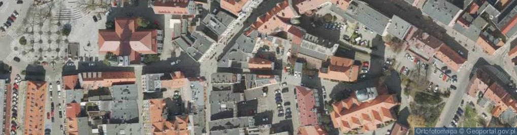 Zdjęcie satelitarne Przedsiębiorstwo Wielobranżowe Kwant Import-Eksport, Handel Detaliczny i Hurtowy, Usługi, Produkcja Henryk Matuła ul.Mickiewicza 12 65-001 Zielona Góra