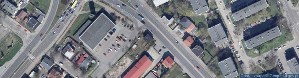 Zdjęcie satelitarne Przedsiębiorstwo Wielobranżowe Ledex Michalski Szafrańska