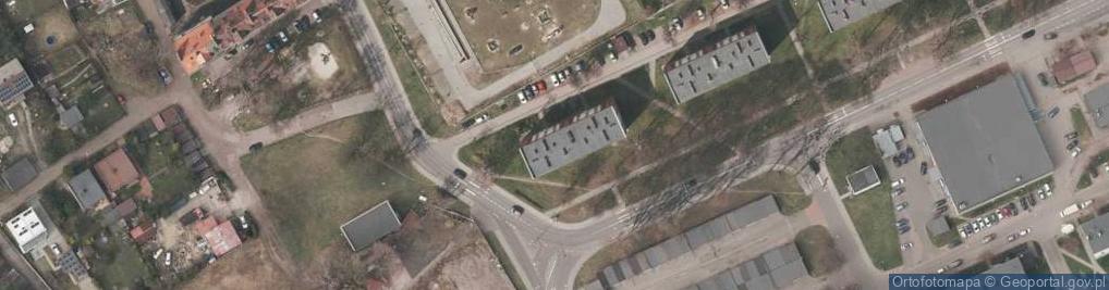 Zdjęcie satelitarne Przedsiębiorstwo Wielobranżowe Magros