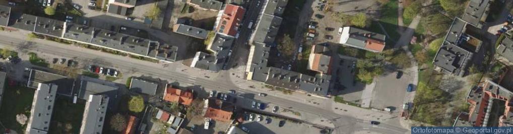 Zdjęcie satelitarne Przedsiębiorstwo Wielobranżowe Optima