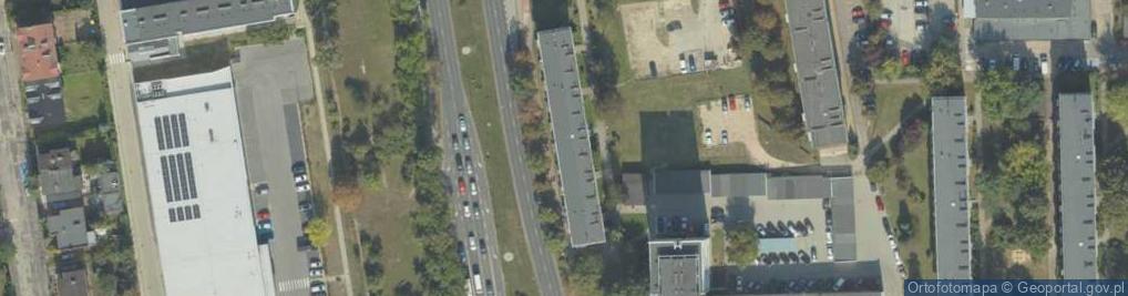Zdjęcie satelitarne Przedsiębiorstwo Wielobranżowe Pokrzywa Dariusz Guzior Remigiusz Lewandowski