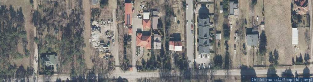 Zdjęcie satelitarne Przedsiębiorstwo Wielobranżowe Romus