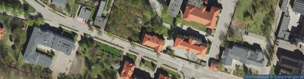 Zdjęcie satelitarne Przedsiębiorstwo Wielobranżowe Santex Najdziony M Jędraszek J