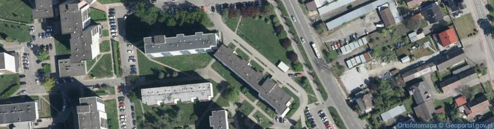 Zdjęcie satelitarne Przedsiębiorstwo Wielobranżowe Tech Bud