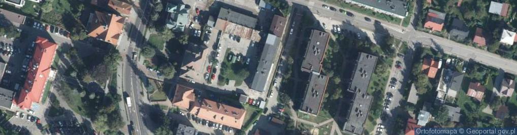 Zdjęcie satelitarne Przedsiębiorstwo Wielobranżowe Tomgraf Bożena Homziak Jerzy Homz
