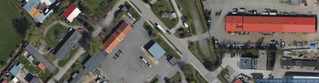 Zdjęcie satelitarne Przedsiębiorstwo Wielobranżowe Tramad Elbląg