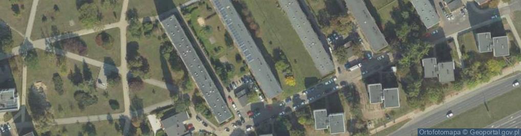 Zdjęcie satelitarne Przedsiębiorstwo Wielobranżowe Urnaj