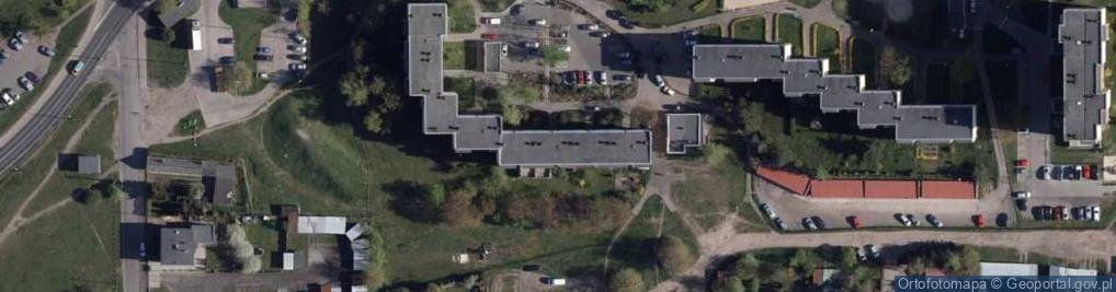 Zdjęcie satelitarne Przedsiębiorstwo Wielobranżowe Usł Handl Tęcza Kuch z B SP Cyw