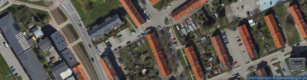 Zdjęcie satelitarne Przedsiębiorstwo Wielobranżowe