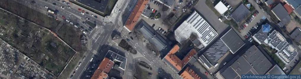 Zdjęcie satelitarne Przedsiębiorstwo Wodociągów i Kanalizacji
