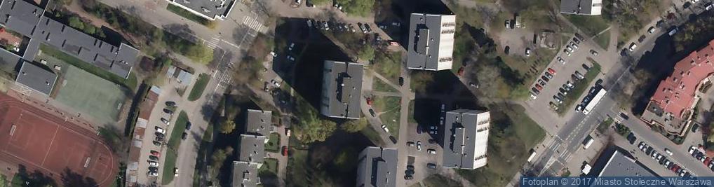Zdjęcie satelitarne Przedsiębiorstwo Wydawniczo Handlowe Jacek Dobrzyniecki