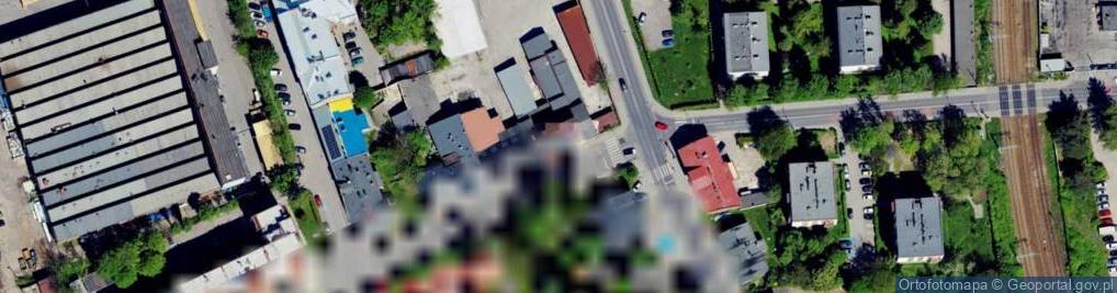 Zdjęcie satelitarne Przedsiębiorstwo Zaopatrzenia Przemysłu Baryłka