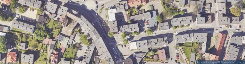 Zdjęcie satelitarne Przedsiębiostwo Usługowo Handlowe Specmont