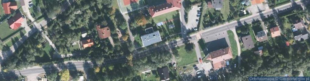Zdjęcie satelitarne Przedszkole Integracyjne w Wiśle