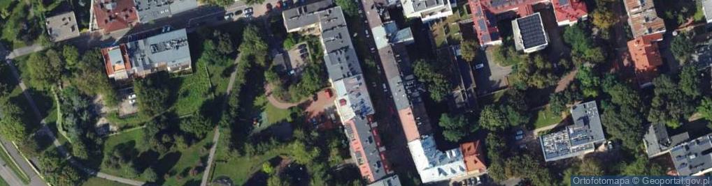 Zdjęcie satelitarne Przedszkole Lne nr 15 w Specjalnym Ośrodku Szkolno Wychowawczym nr 4 w Krakowie