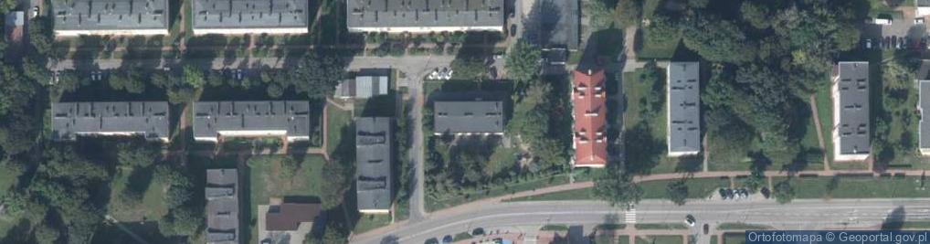 Zdjęcie satelitarne Przedszkole Miejskie nr 2 w Kraśniku