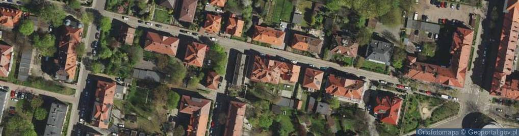 Zdjęcie satelitarne Przedszkole Miejskie nr 25 Słoneczny Zakątek