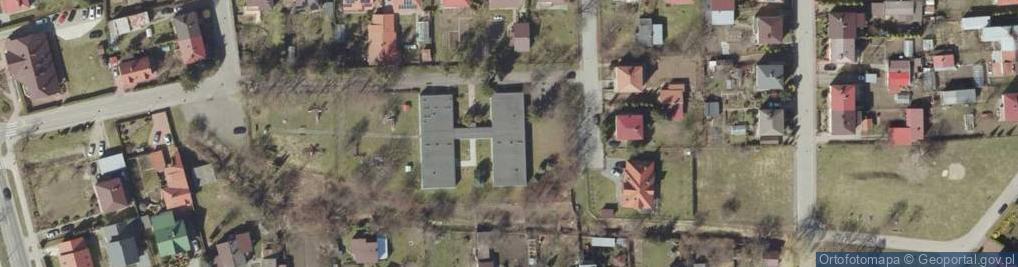 Zdjęcie satelitarne Przedszkole Miejskie nr 6 w Zamościu
