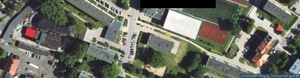 Zdjęcie satelitarne Przedszkole Niepubliczne Miś Uszatek w Kętrzynie przy Ulicy Moniuszki 3 Aneta Pietrzyk Hornicka Elżbieta Żwir