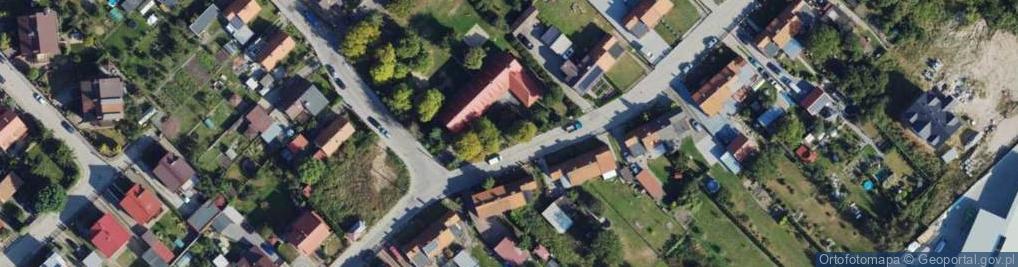 Zdjęcie satelitarne Przedszkole Niepubliczne pod Kasztanami