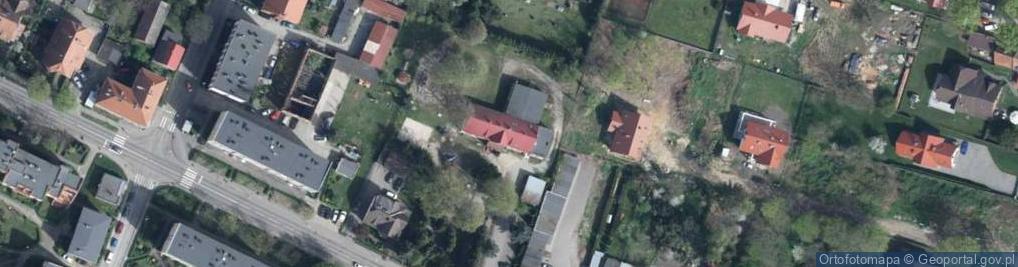 Zdjęcie satelitarne Przedszkole nr 1 "Chatka Puchatka" w Wołowie