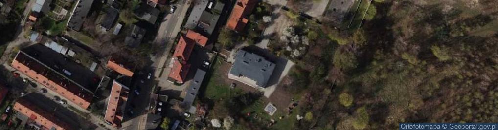 Zdjęcie satelitarne Przedszkole nr 1 w Gdańsku Tęczowa Jedyneczka