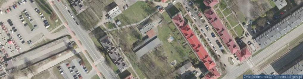 Zdjęcie satelitarne Przedszkole nr 13 w Dąbrowie Górniczej
