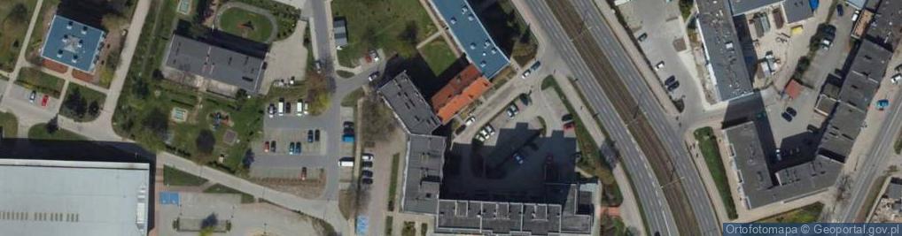 Zdjęcie satelitarne Przedszkole nr 17 w Elblągu