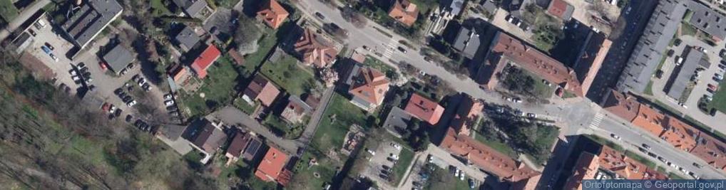 Zdjęcie satelitarne Przedszkole nr 1