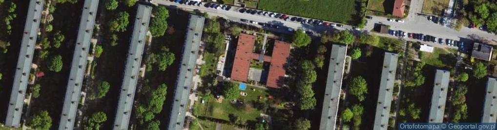 Zdjęcie satelitarne Przedszkole nr 2 w Łowiczu