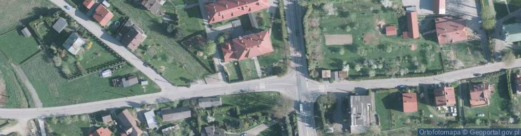 Zdjęcie satelitarne Przedszkole nr 2 w Międzybrodziu Bialskim