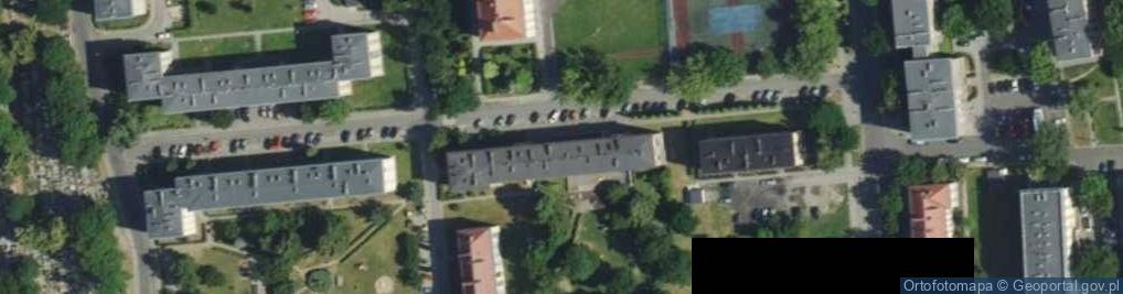 Zdjęcie satelitarne Przedszkole nr 4 w Pyskowicach
