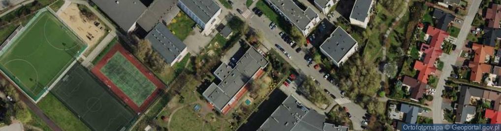 Zdjęcie satelitarne Przedszkole nr 4 w Swarzędzu