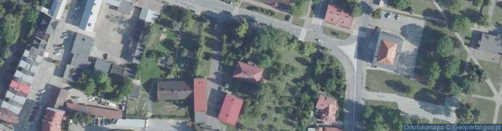 Zdjęcie satelitarne Przedszkole nr 5 w Końskich