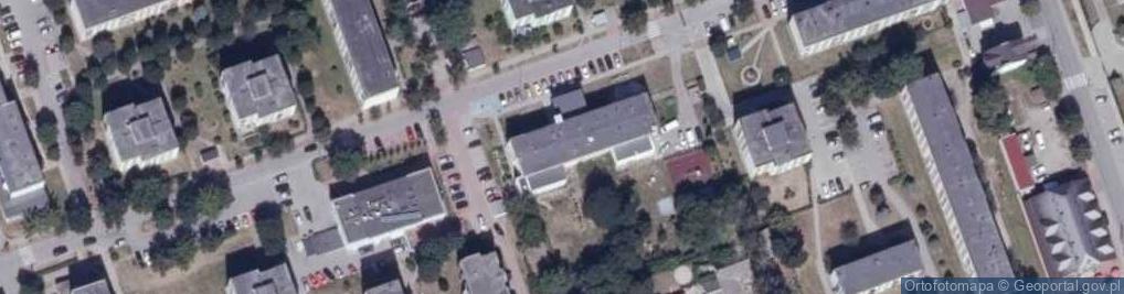 Zdjęcie satelitarne Przedszkole nr 5 z Oddziałem Żłobkowym w Sokółce