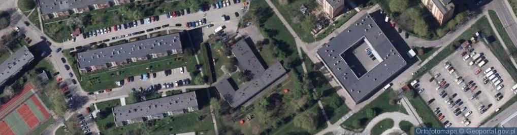 Zdjęcie satelitarne Przedszkole nr 51 w Bielsku Białej