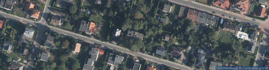 Zdjęcie satelitarne Przedszkole nr 72 Jarzębinowy Dworek