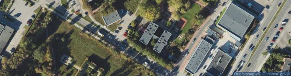 Zdjęcie satelitarne Przedszkole nr 88