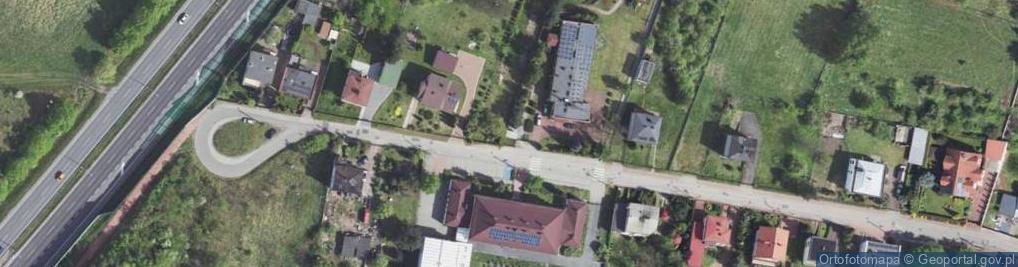 Zdjęcie satelitarne Przedszkole Publiczne im Kubusia Puchatka w Sarnowie