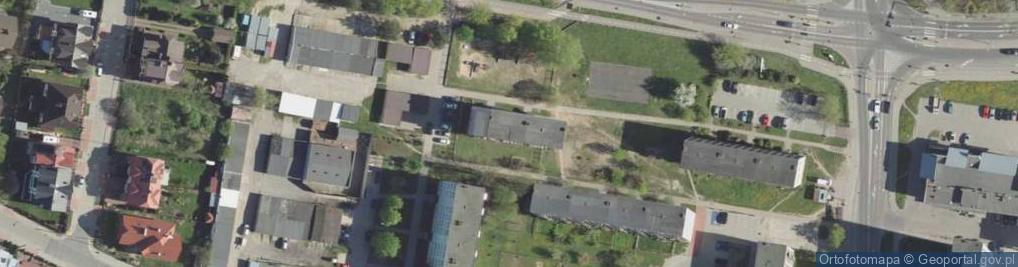 Zdjęcie satelitarne Przedszkole Samorządowe nr 60 w Białymstoku