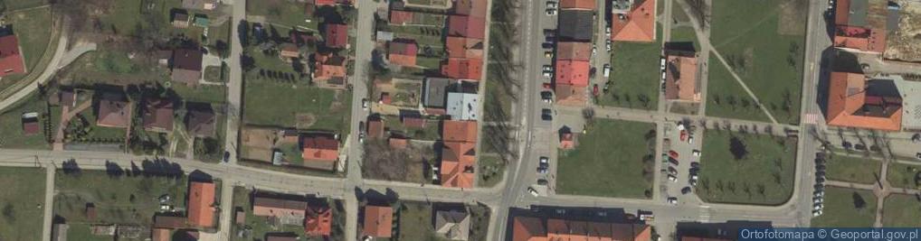 Zdjęcie satelitarne Przedszkole Samorządowe w Nowym Wiśniczu