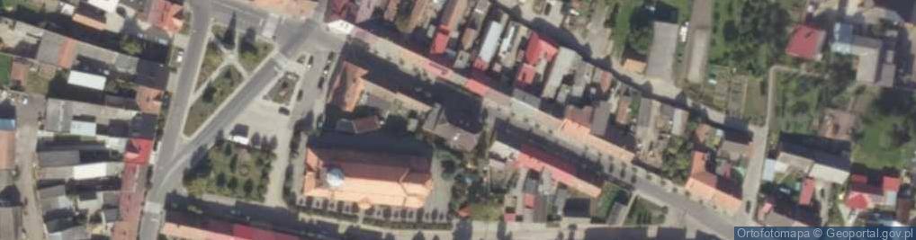 Zdjęcie satelitarne Przedszkole w Dubinie Dubin