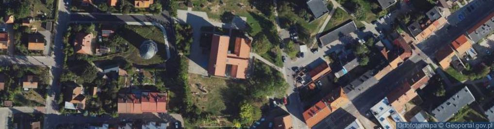 Zdjęcie satelitarne Przedszkole z Oddziałami Integracyjnymi w Olecku