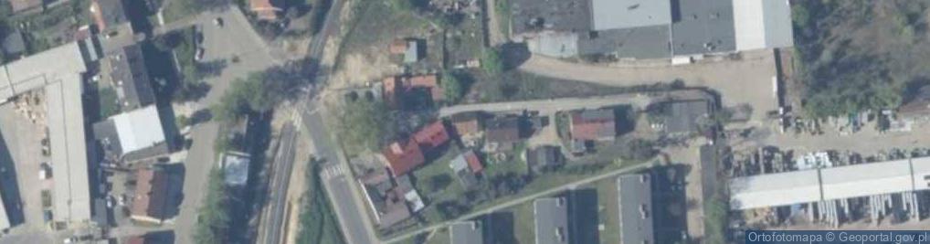 Zdjęcie satelitarne PRZEMOT FULL COLOR . PL Przemysław Olszak Wykonanie elewacji