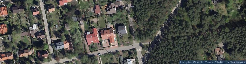 Zdjęcie satelitarne Przemysław Chojecki Słodka Chatka