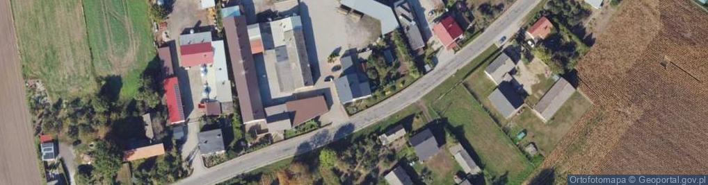 Zdjęcie satelitarne Przemysław Kaczmarek Usługi w Rolnictwie