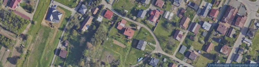 Zdjęcie satelitarne Przemysław Kmiecik Przedsiębiorstwo Produkcyjno - Handlowe E K O - D O M T R A N S